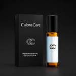 CaloraCare Premium Essential Oil Roll-On for stress relief and relaxation. Helps with headaches, muscle tension, and promotes calming effects.